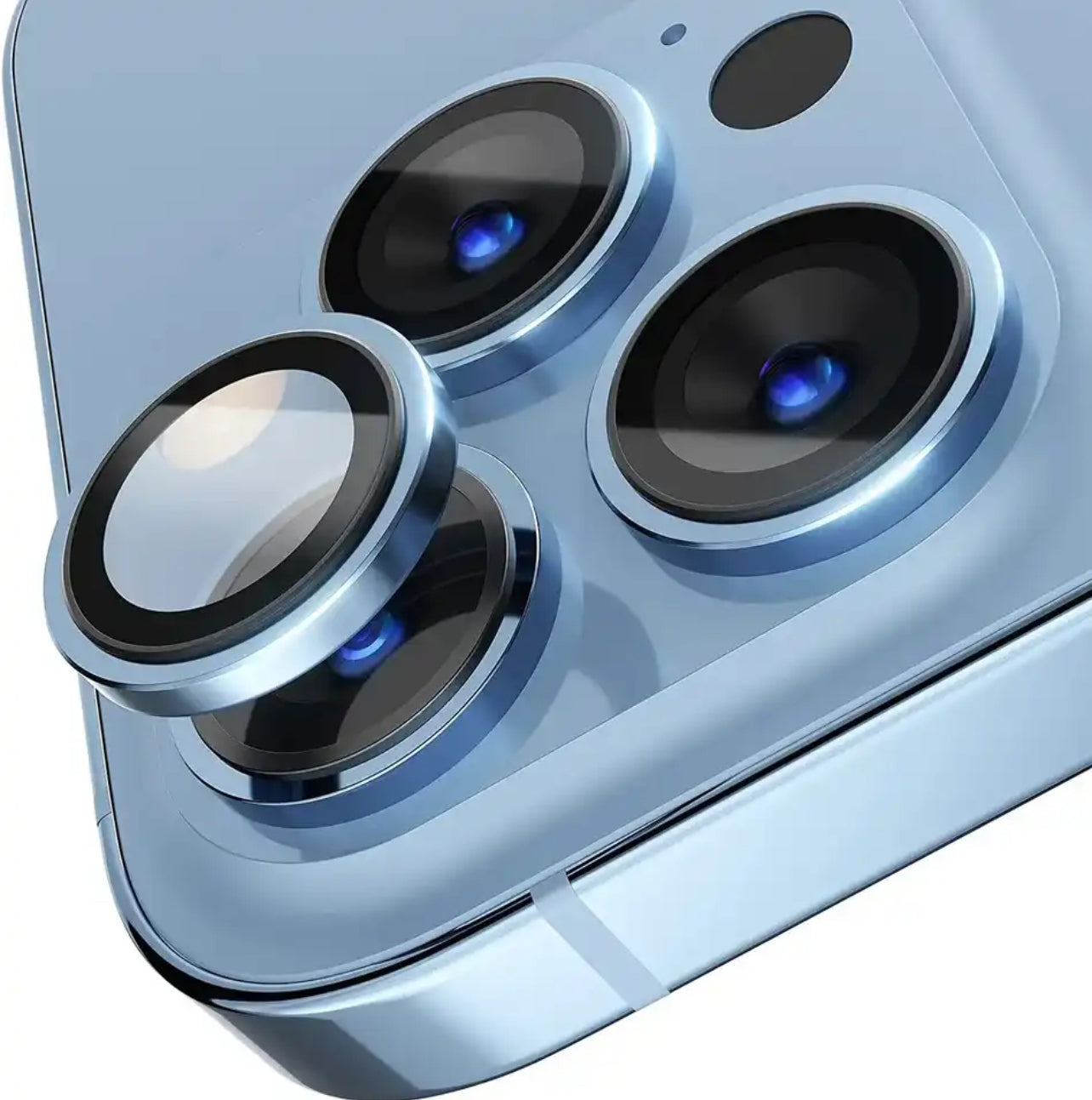 PJun Branded Premium Eagle-Eye Style 9H Camera Lens Protector- 1pk for iPhone Models PJun Branded Premium Eagle-Eye Style 9H Camera Lens Protector- 1pk for iPhone Models